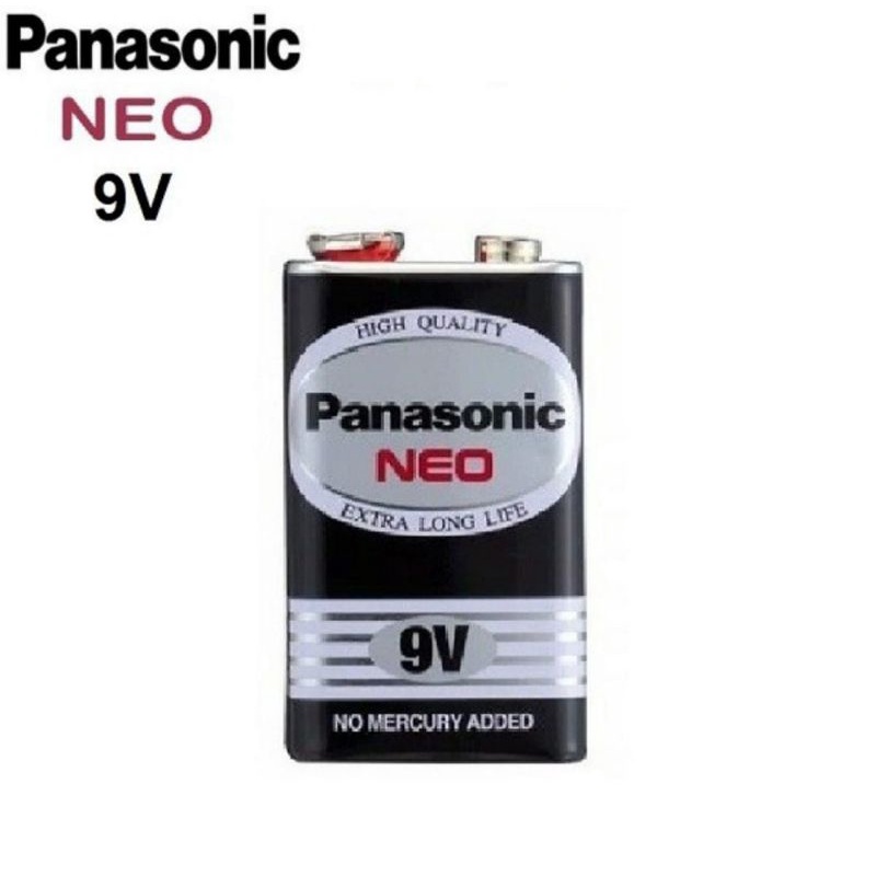 Battery Panasonic 9V Kotak / Batrei Kotak V9 Panasonic