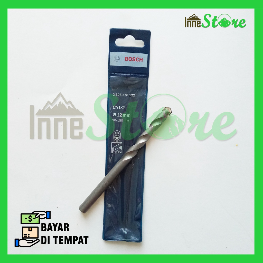Mata Bor Beton 12mm Bosch Mata Bor Tembok 12 mm