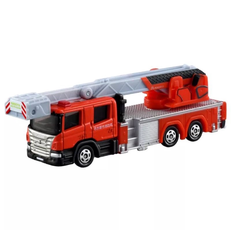 Tomica Long 145 Nagoya City Bureau Ladder Truck M32L AT Takara Tomy Original