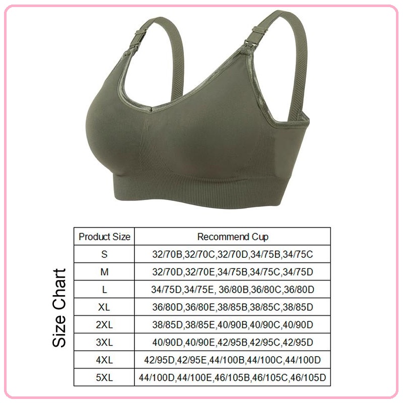 Kinmade Comfy Nursing Bra | (S - XL) | BH Menyusui