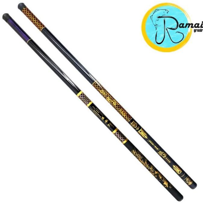 Tegek Joran Pancing Kagawa Batik Carbon 450 Hard Action