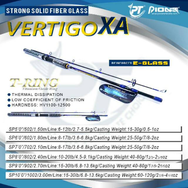 JORAN PANCING PIONEER VERTIGO 300 VERTIGO XA