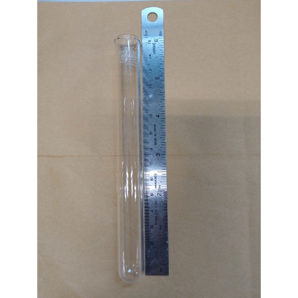 tabung reaksi iwaki pyrex 15ml/ teat tube iwaki pyrex 15ml