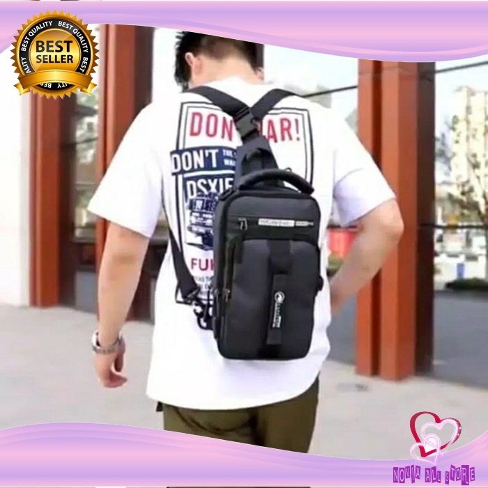 Waistbag Pria / Tas Selempang / Tas Bahu Pria - Professional Carefree