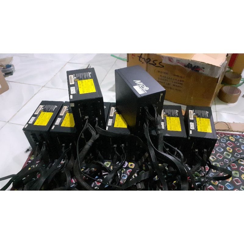 PSU Seasonic 520w Full Modular SS-520GM Pure Power Bukan Abal-Abal
