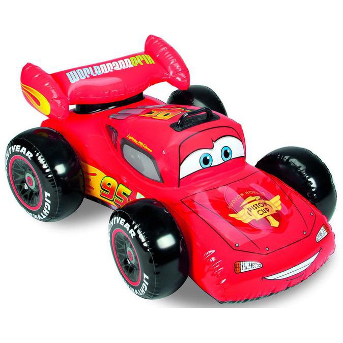 Ready Stok - Intex Boat Cars Ride-On 107 Cm. Pelampung Renang Mobil Anak 58576