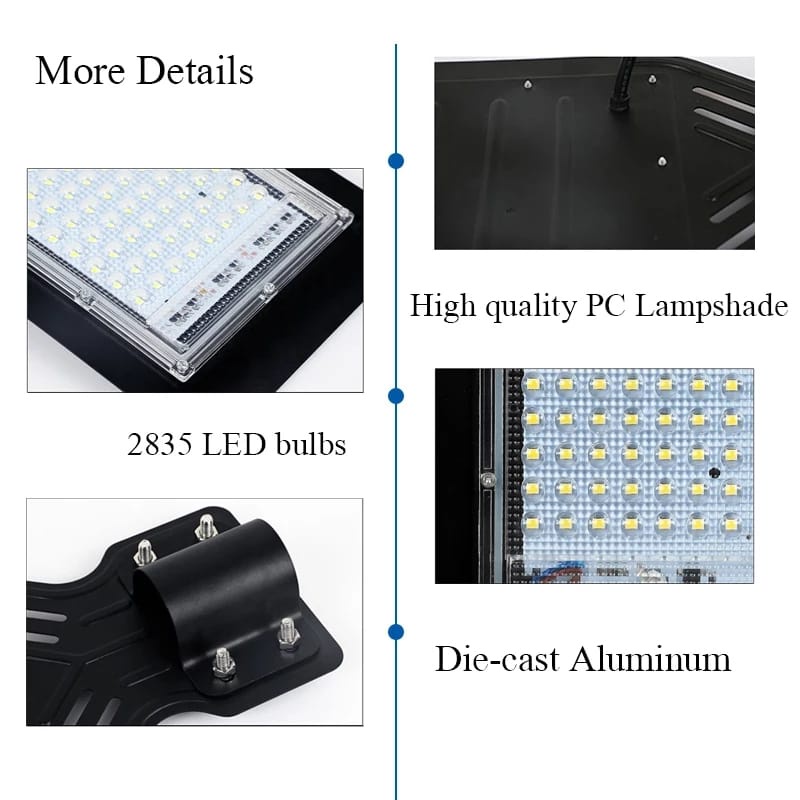 Lampu Jalan LED 50W Model Plat Tipis Ekonomis