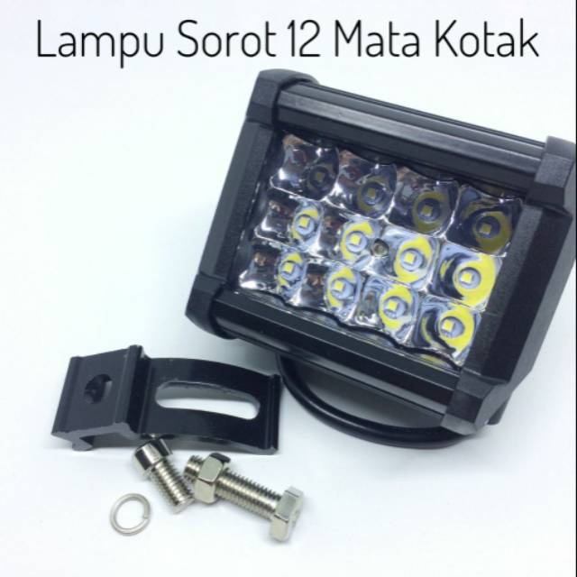 LAMPU TEMBAK 12 LED CWL
