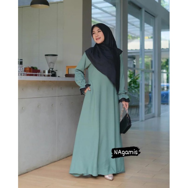 Gamis Simple Gamis Polos Gamis Renda Tile Gamis Polos Mix Renda Tile Gamis Itycrepe Gamis Murah