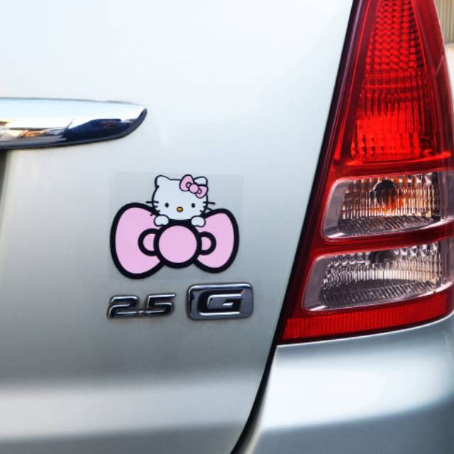 STIKER MOBIL HELLO KITTY | STIKER MOBIL DORAEMON