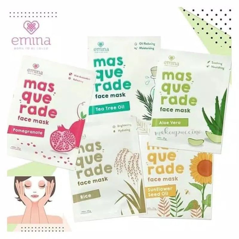 EMINA MASQUERADE SHEET MASK (Sheet Mask)