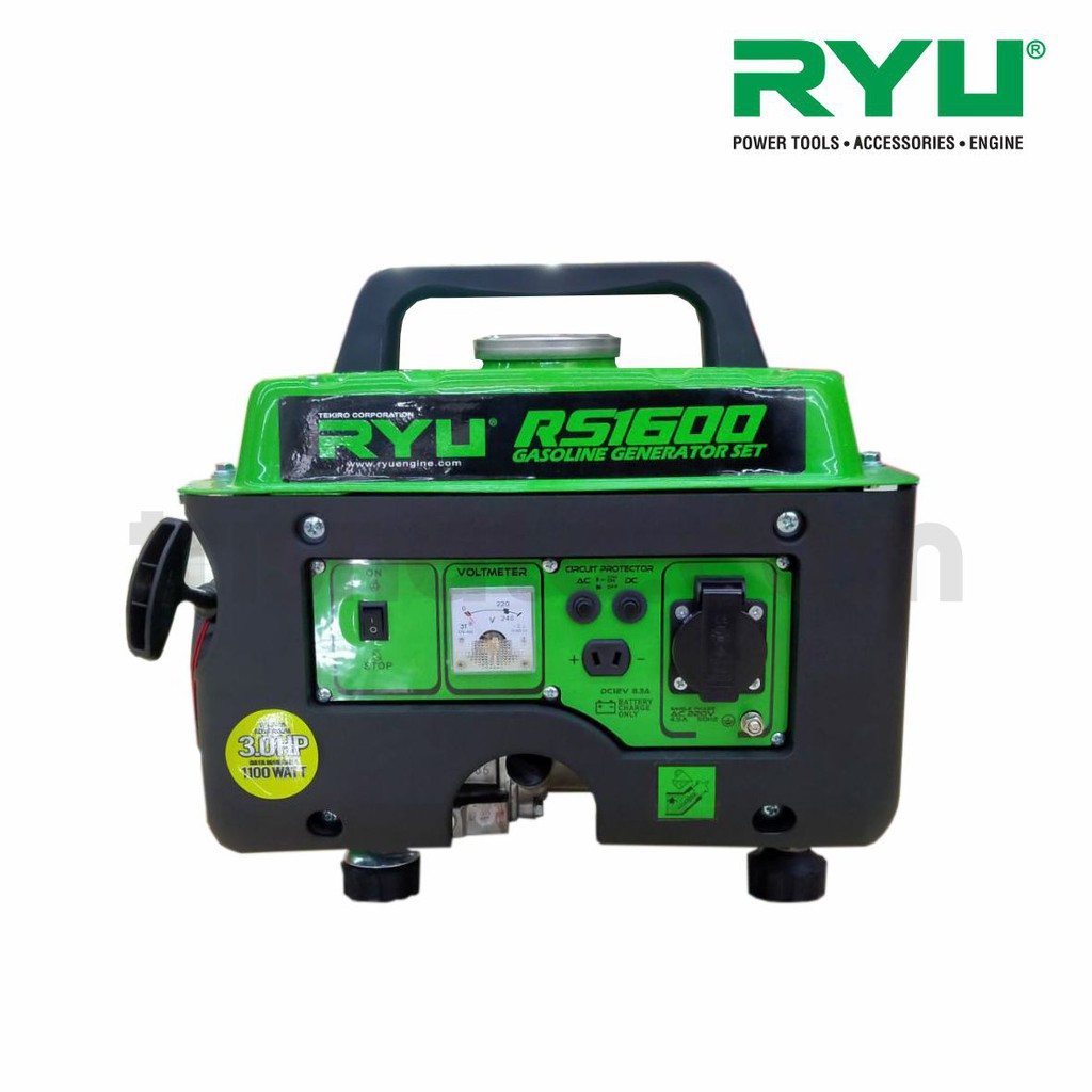 Genset Bensin 1100 Watt - Tekiro Ryu RS1600 Full Tembaga