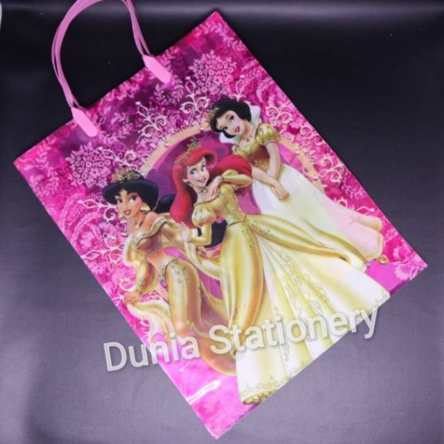 

Paper Bag Plastik Karakter Princess uk M (sedang)