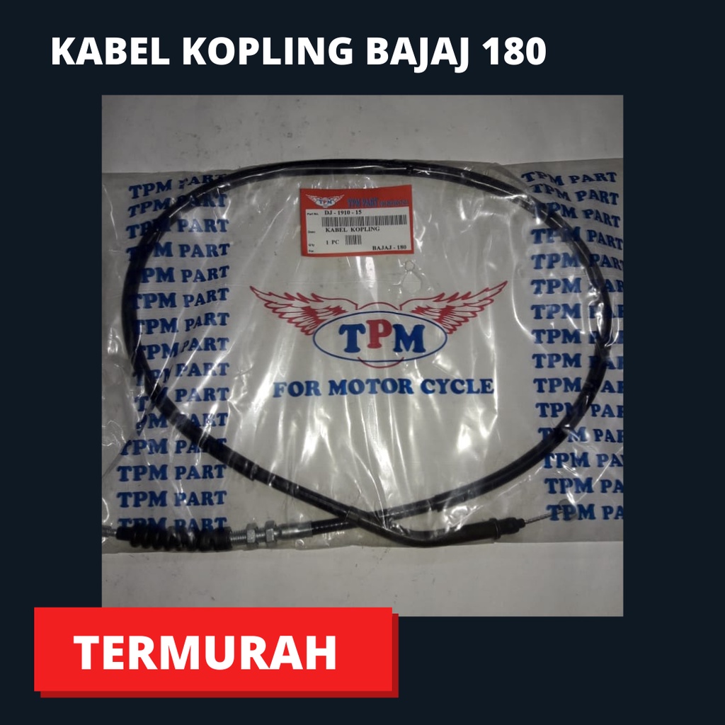 KABEL KOPLING TALI KOPLING BAJAJ 180