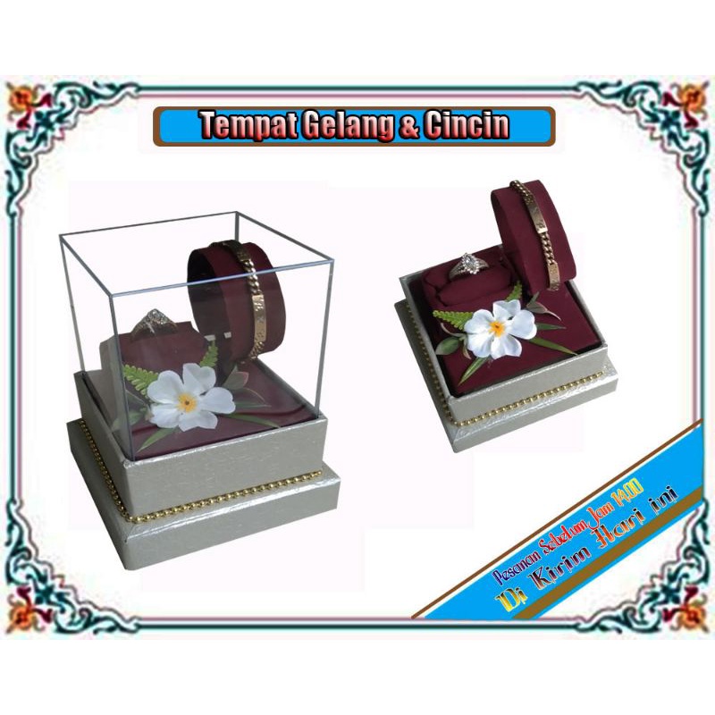 TEMPAT GELANG DAN CINCIN PERNIKAHAN,TEMPAT GELANG DAN CINCIN SESERAHAN,TEMPAT GELANG DAN CINCIN HANTARAN,TEMPAT GELANG DAN CINCIN TUNANGAN,TEMPAT GELANG DAN CINCIN PERHIASAN AKAD NIKAH,KOTAK PERHIASAN SESERAHAN,KOTAK HANTARAN PERNIKAHAN,BOX GELANG CINCIN