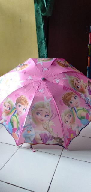 Payung Lipat Hello Kitty - Frozen - Princess