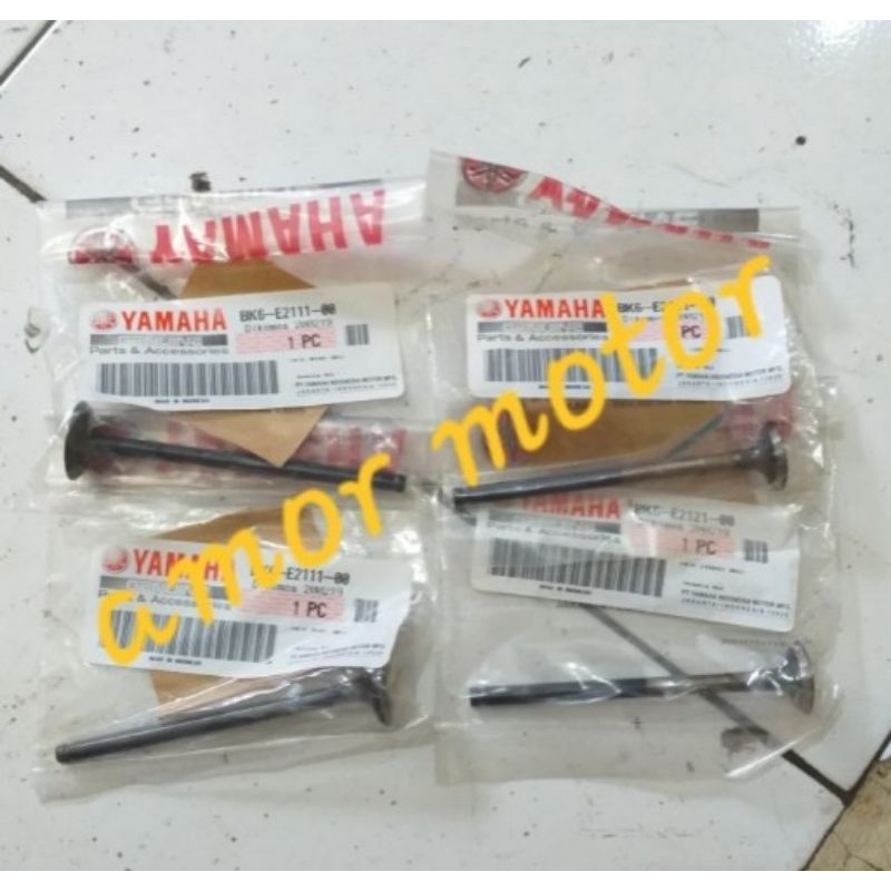 KLEP SET IN - EX YAMAHA R15 V3 VVA BK6 ORIGINAL YGP