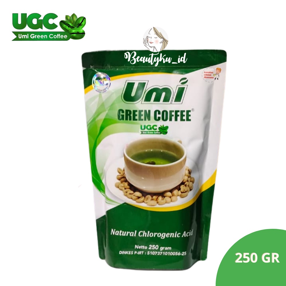 UGC UMI GREEN COFFEE ORIGINAL 100% PENURUN BERAT BADAN HERBAL ALAMI BPOM