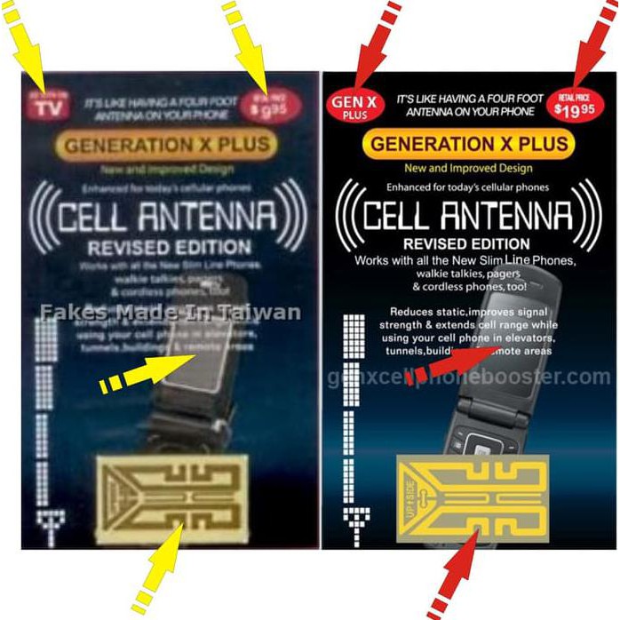 Stiker Penguat Sinyal Gen X Plus/ Antena Booster Signal Hp Smartphone