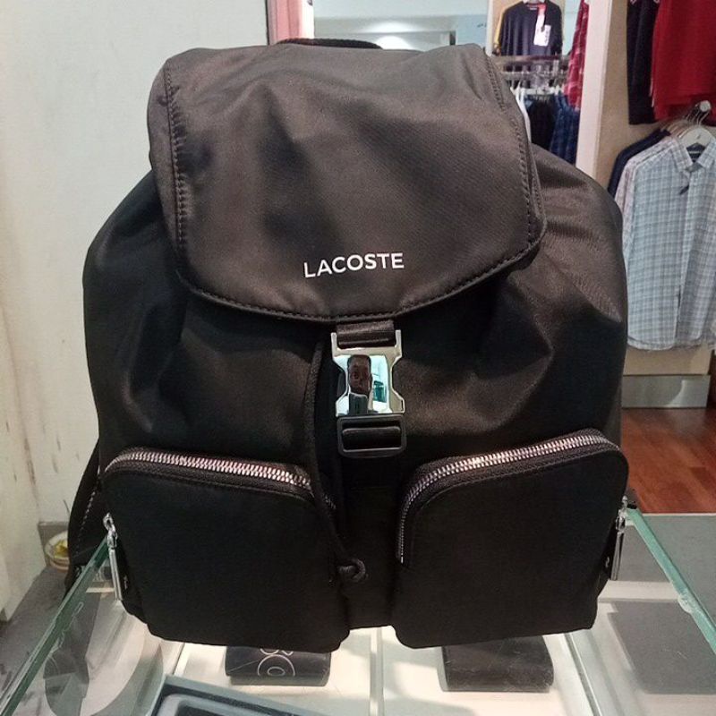 Tas Ransel Lacoste Original - Black