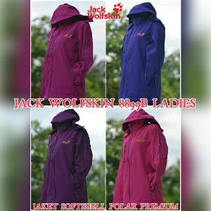 Jual JAKET GUNUNG WANITA JACK WOLFSKIN 8899B LADIES SOFSHELL POLAR PREMIUM Diskon