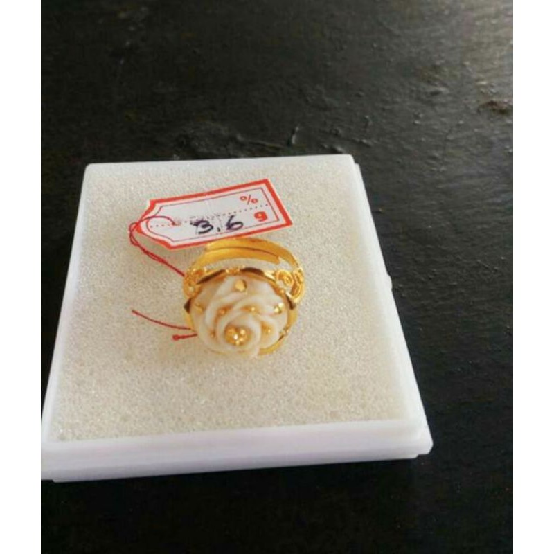 Cincin Gading Gajah Emas