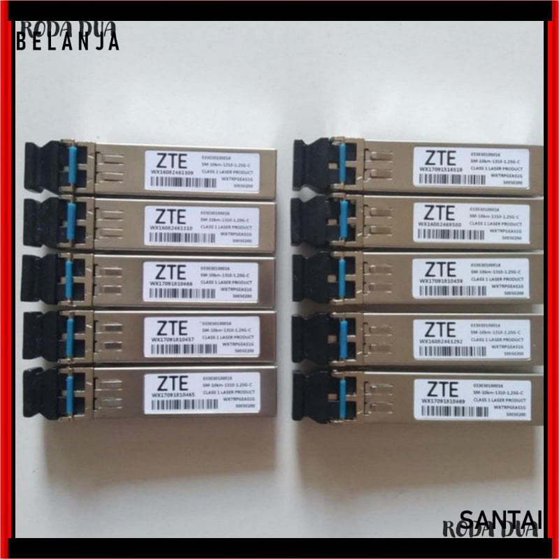 sfp 033030100016 SM 10KM 1310 1.25G zte SEBELUM KEHABISAN SANTAI