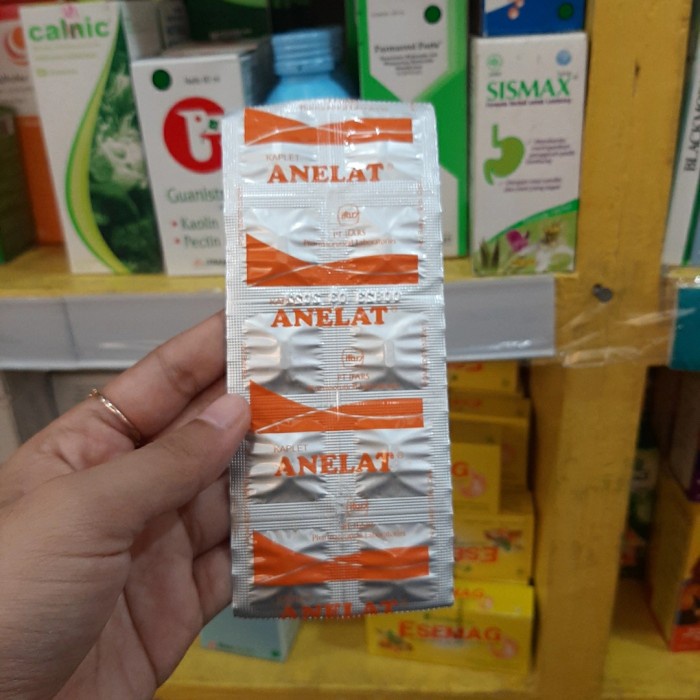 anelat strip 10 tablet asam folat