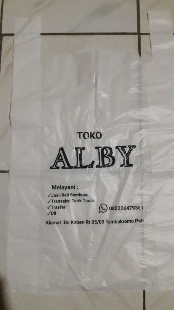Kantong Plastik Sablon Murah