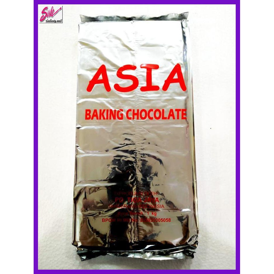 

SAKMACOKLAT- ASIA BAKING CHOCOLATE 1 KG MURAH / COKLAT ASIA 1 KG MURAH -MAKANAN-MINUMAN.