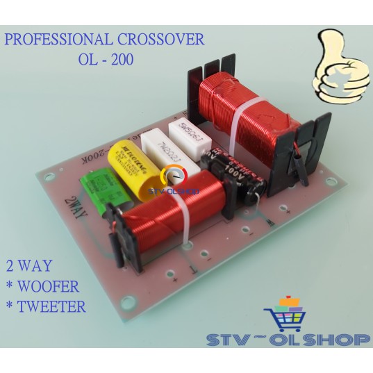 Crossover 2 Way OL-200 / Crossover Pasif Professional 2 Way