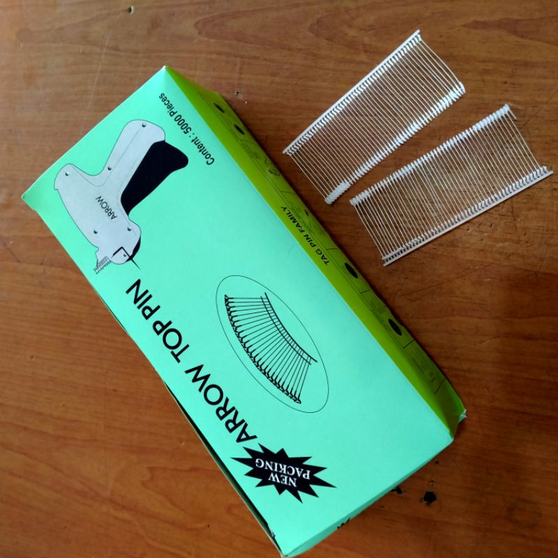 

isi label toppin / taggun jarum