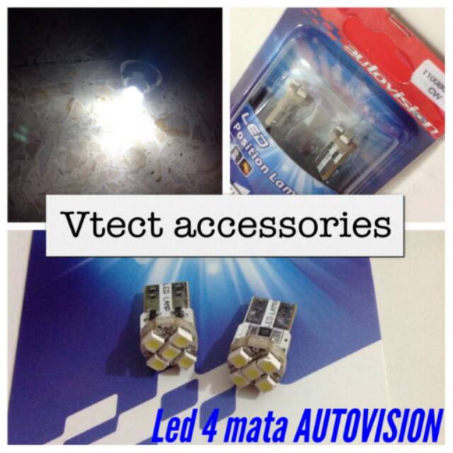 LED kota / T10 autovision 5 mata