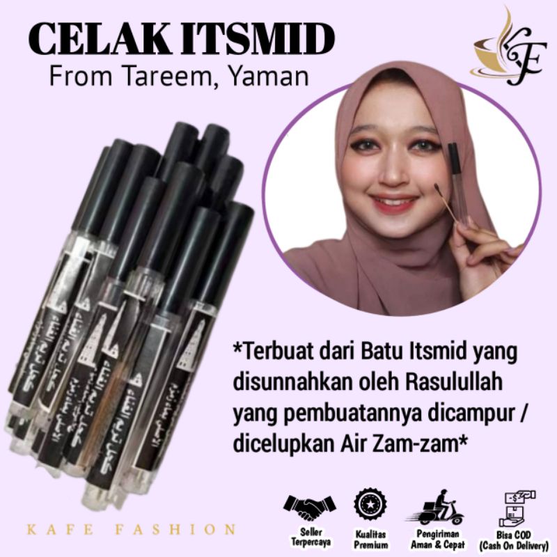 Celak Tarim Hadramaut Yaman Ori terbuat dari batu Itsmid Dan Air Zam zam / Tareem Original