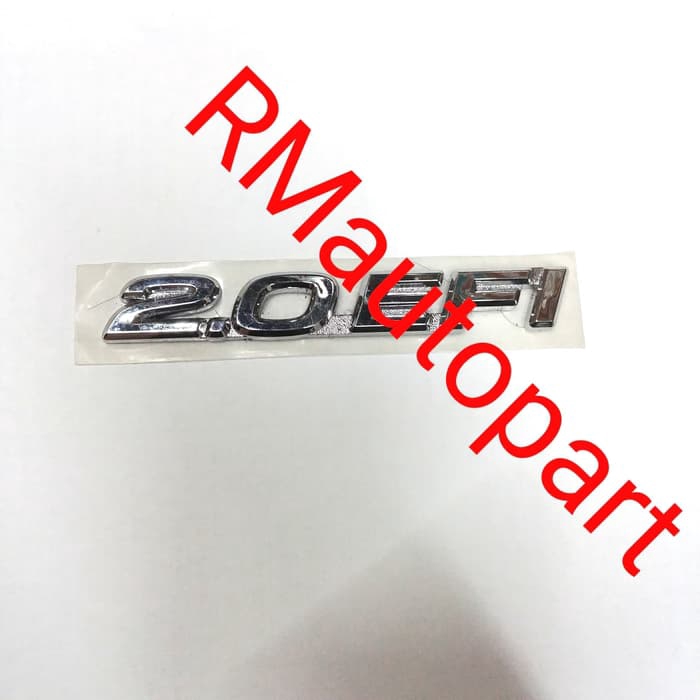 Logo Emblem kijang kapsul " 2.0 EFI"