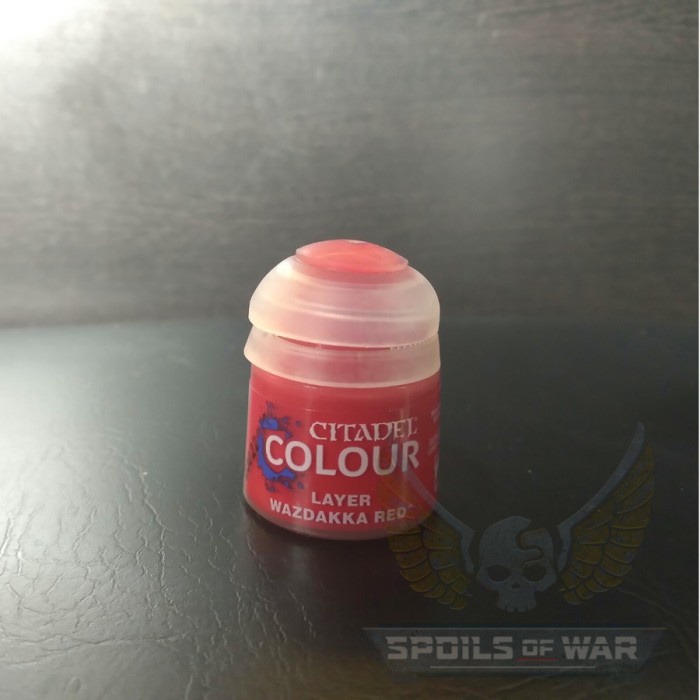 

Produk Terbaru Citadel Paint - Layer - Wazdakka Red