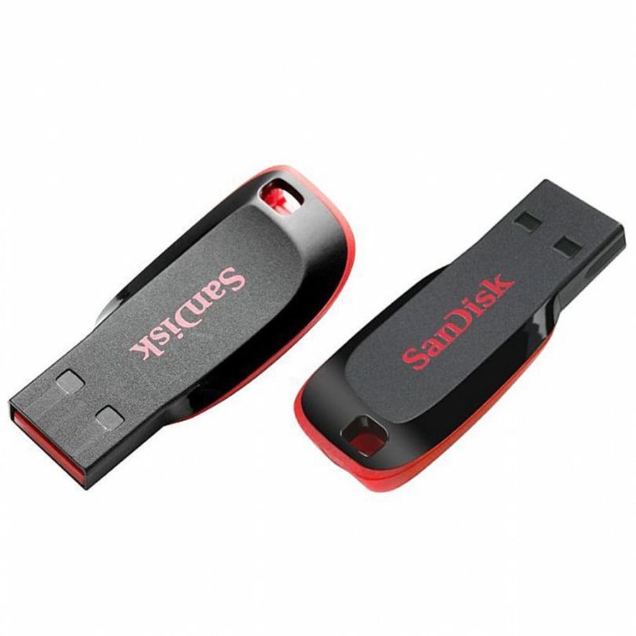 Flashdisk Sandisk Cruzer Blade 16GB Flashdsik 16GB Garansi Resmi 5 THN