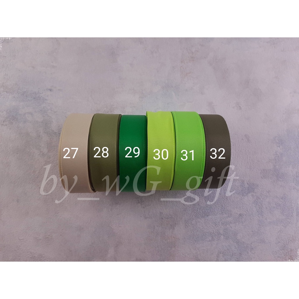 

Pita Grossgrain - Polos D ; Panjang 20 yards, Mix Colour and Size