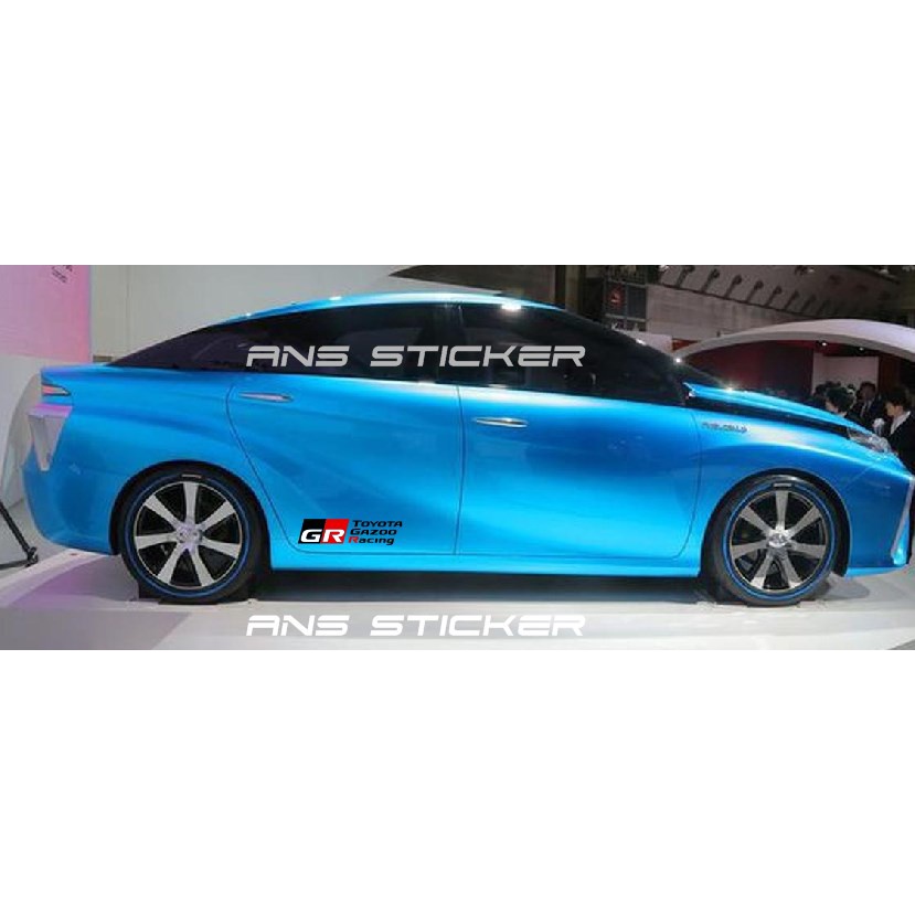Cutting Sticker Stiker Toyota GR Gazoo Racing