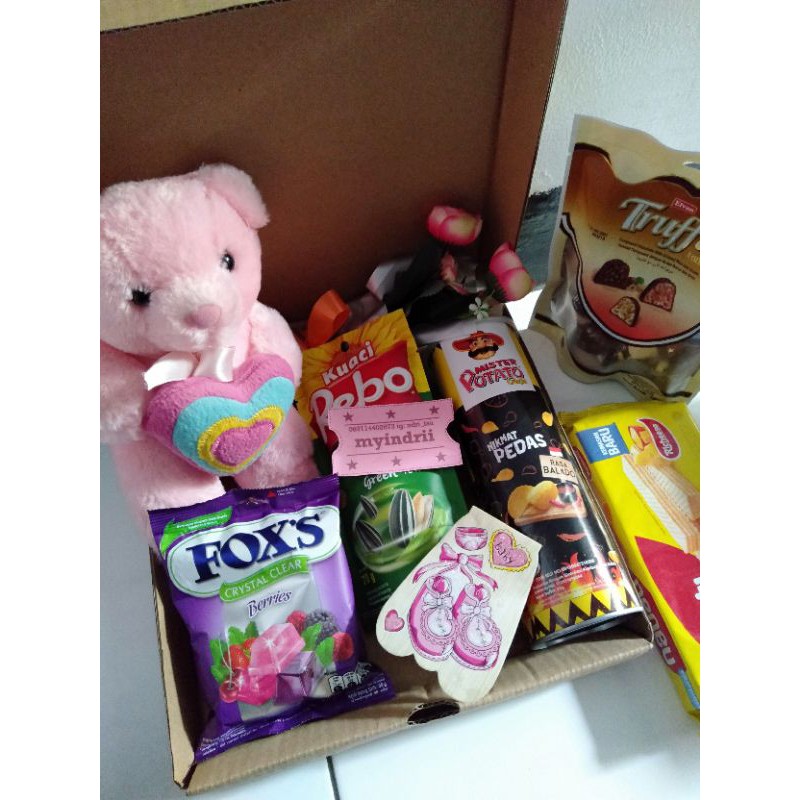 kado ulang tahun Snack box