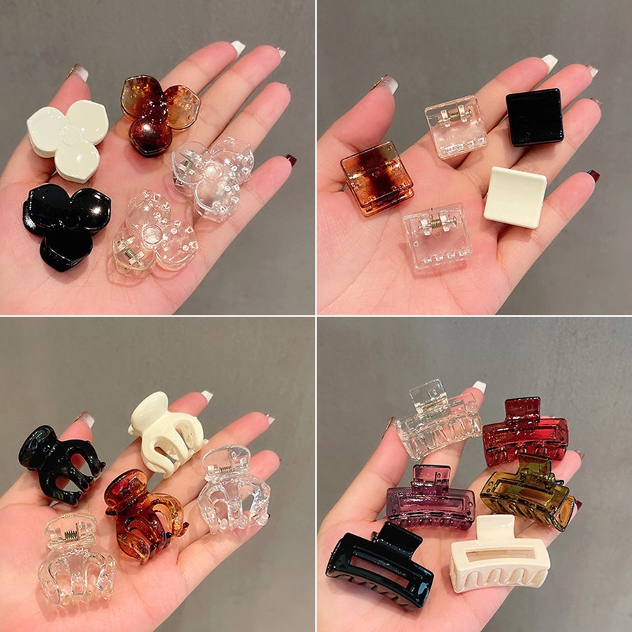 3pcs / Set Jepit Rambut Bentuk Bunga Untuk Anak Perempuan