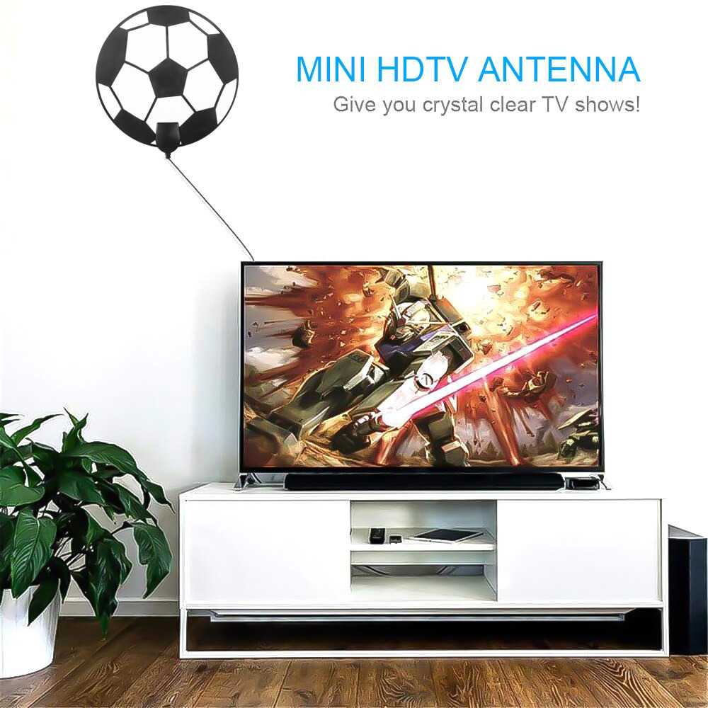 (100% BARANG ORI) Vieruodis Antena TV Digital DVB-T2 High Gain 25dB - TFL-D145