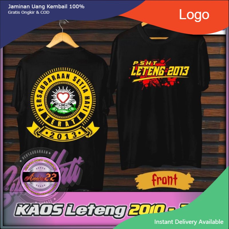 Kaos PSHT letting 2010-2019/KAOS DISTRO/BISA COD (Kode D1) Terimakasi telah order di toko kami