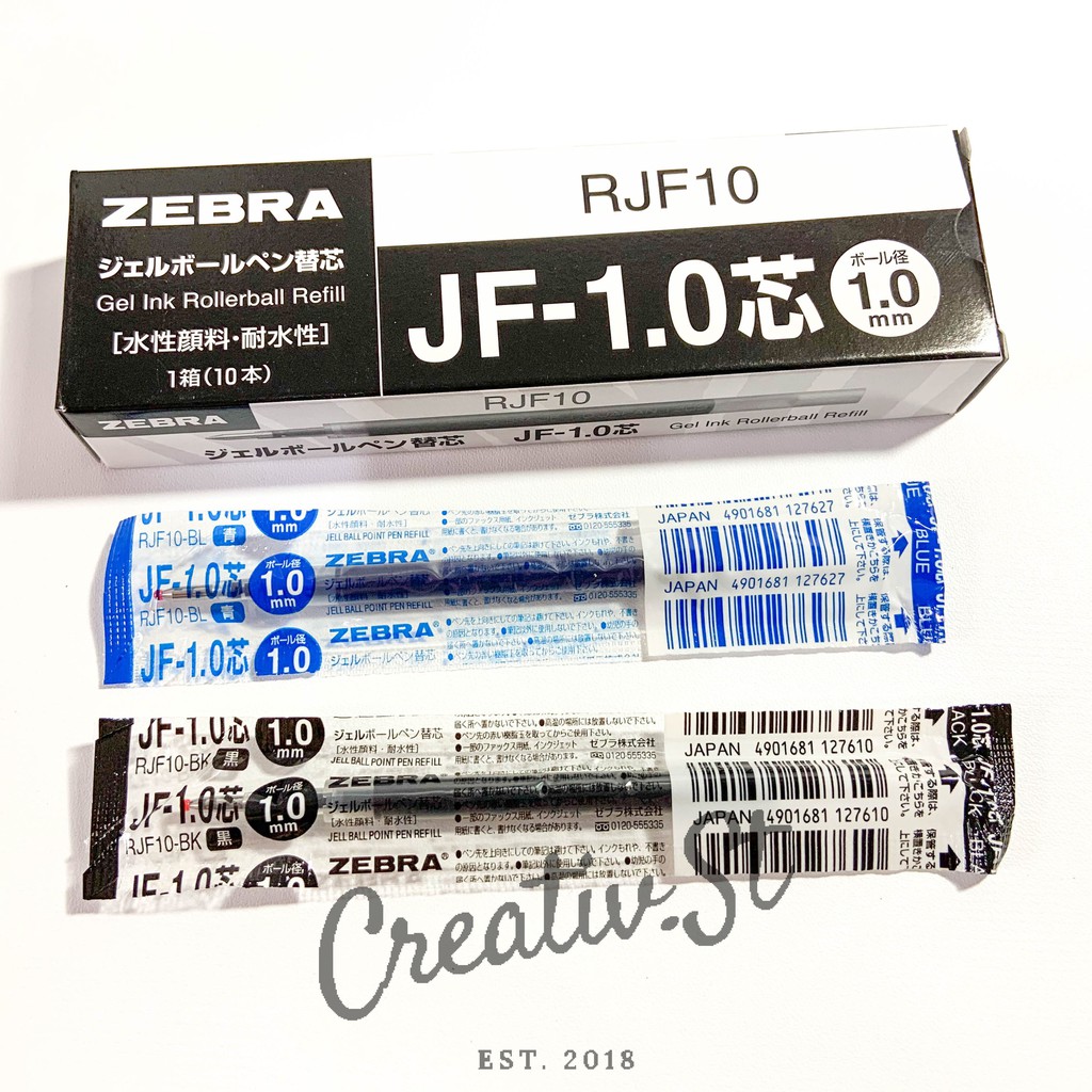 

Zebra Sarasa Clip Refill Isi Gel 1.0 Mm
