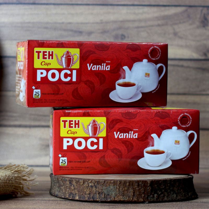 

Teh Celup Cap Poci Aroma Vanilla 25 Bags - Teh Poci - Tea Bag