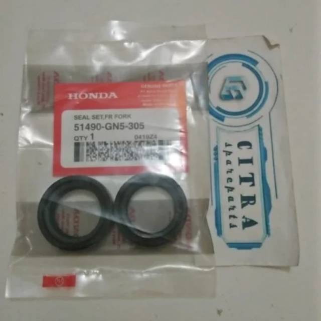 seal shock depan beat vario 110 vario 125 supra x 125 grand revo blade