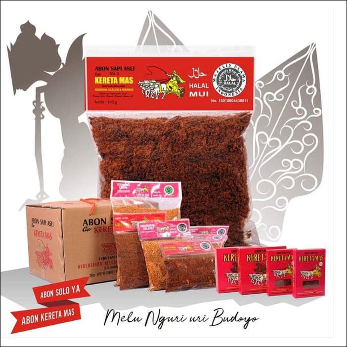 

ABON SAPI KERETA MAS KHAS SOLO (250 GR)
