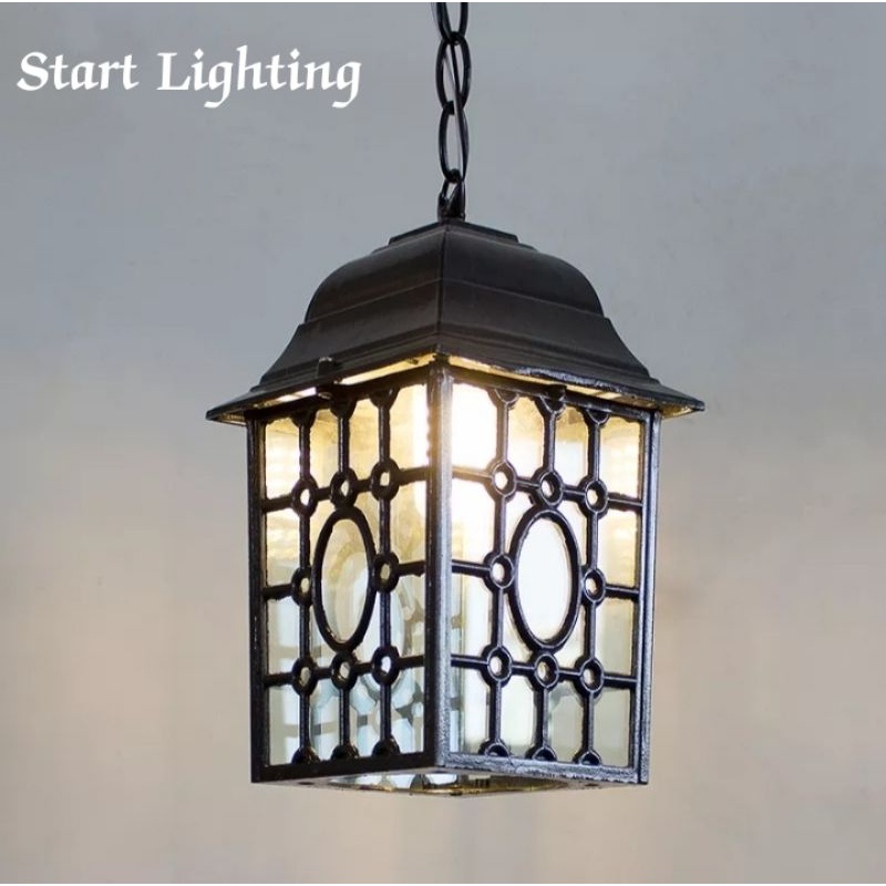 Lampu gantung autdoor/lampu hias taman