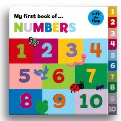 MY FIRST BOOK OF NUMBERS LIFT-THE-FLAP TAB BOOK