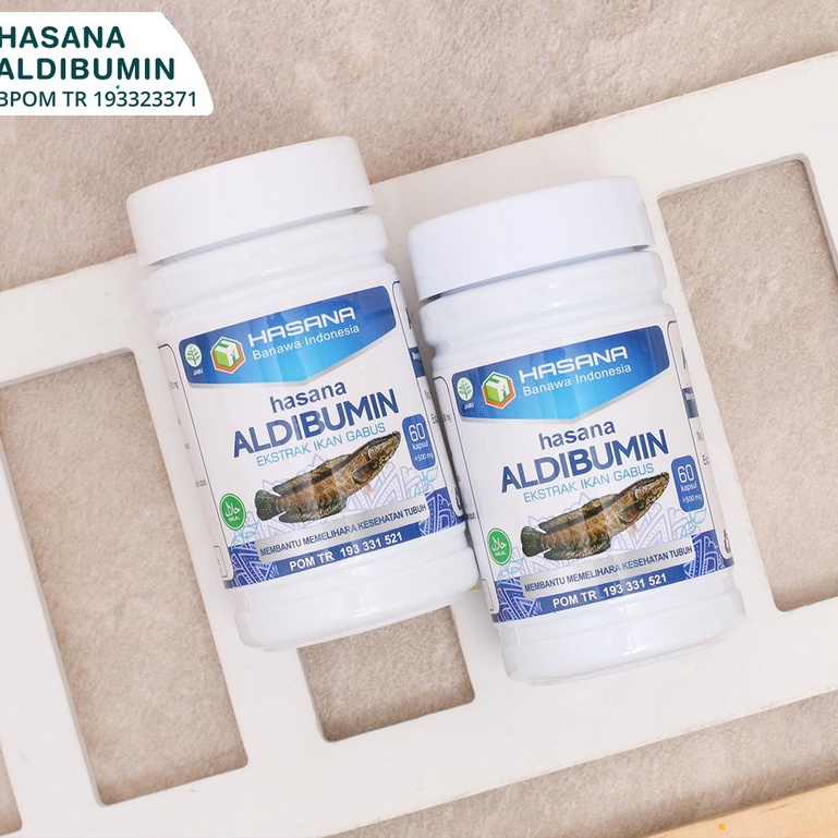 ALDIBUMIN EKSTRAK IKAN GABUS UNTUK PENYEMBUHAN LUKA DALAM LUKA AKIBAT DIABETES ISI 60 KAPSUL